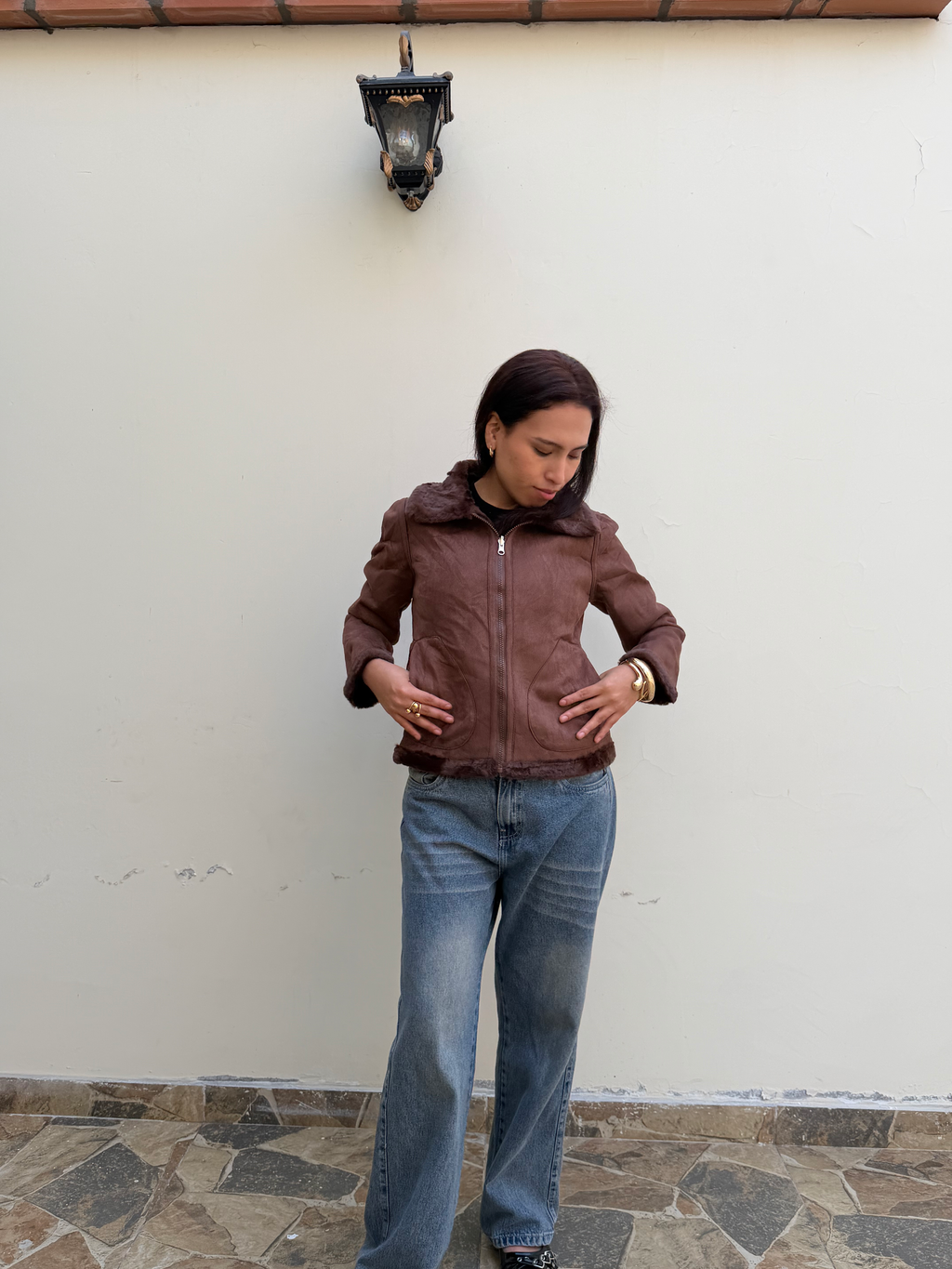 Casaca Gamulán Corto Reversible