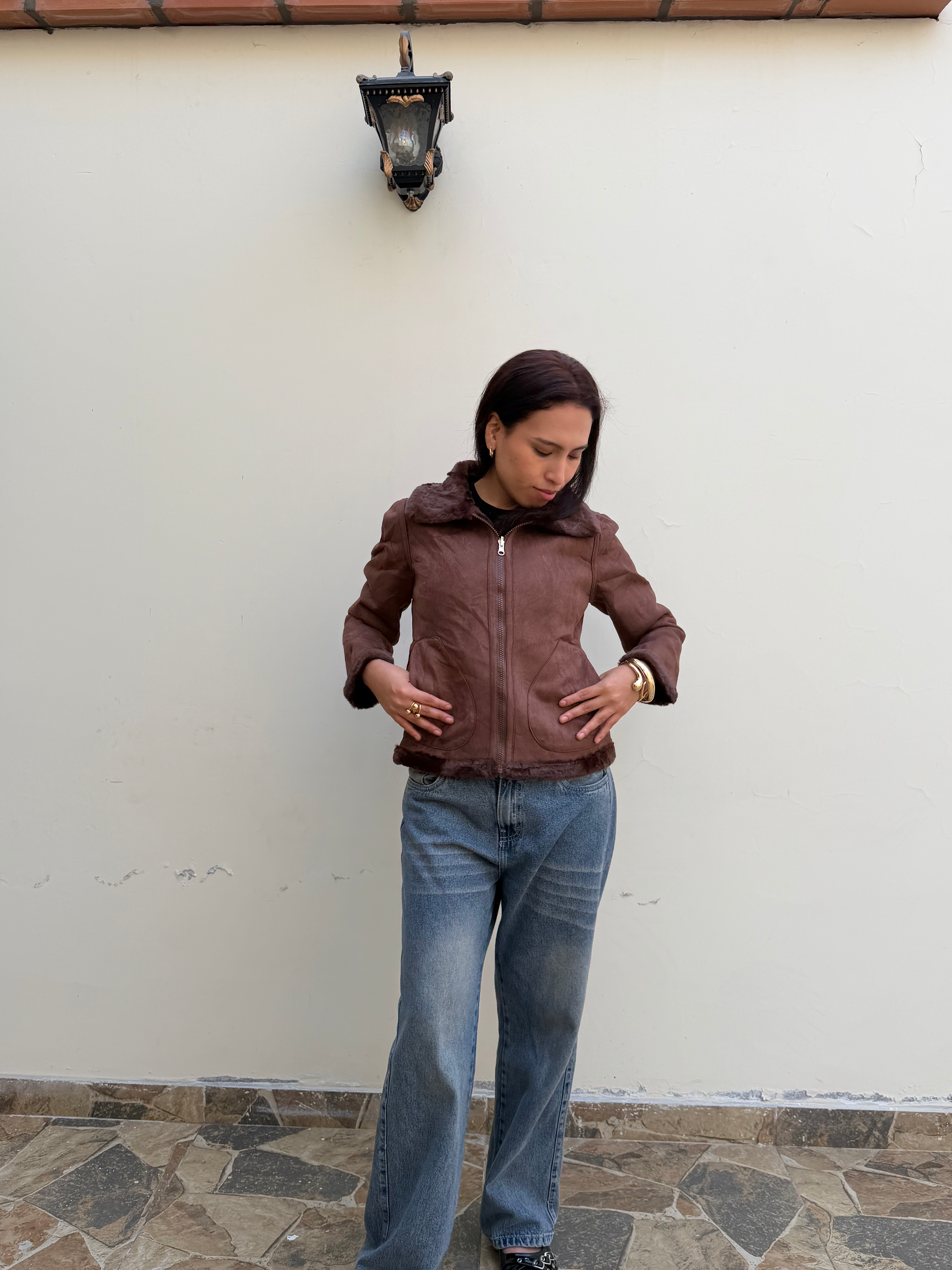 Casaca Gamulán Corto Reversible