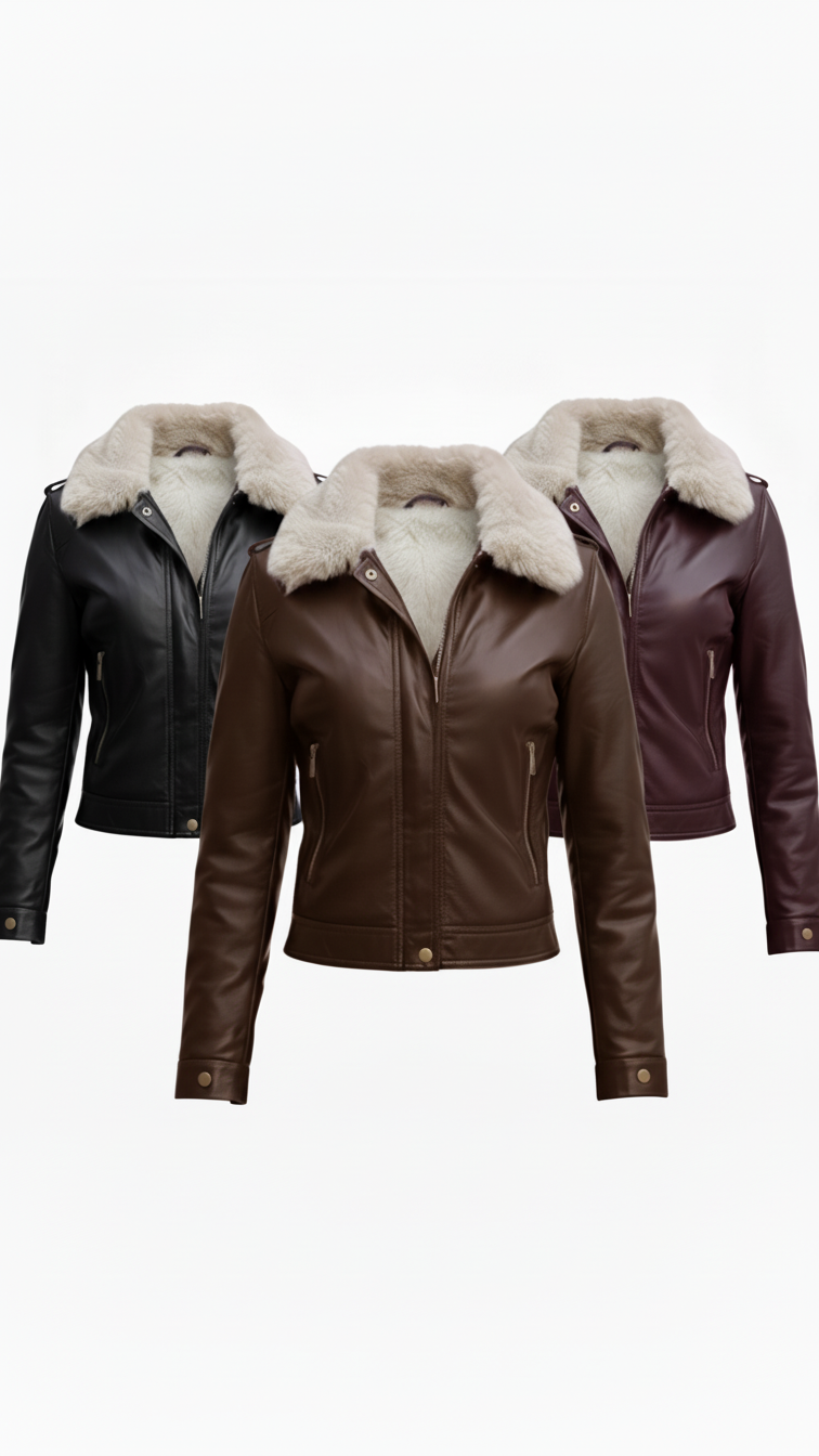 Casaca urbana cuerina